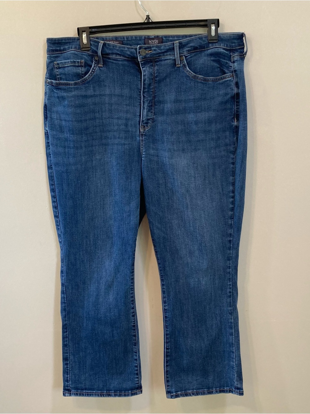 NYDJ Billie Mini Boot Womens Sz 20 Jeans LiftXTuck Technology Stretch Inseam 27"